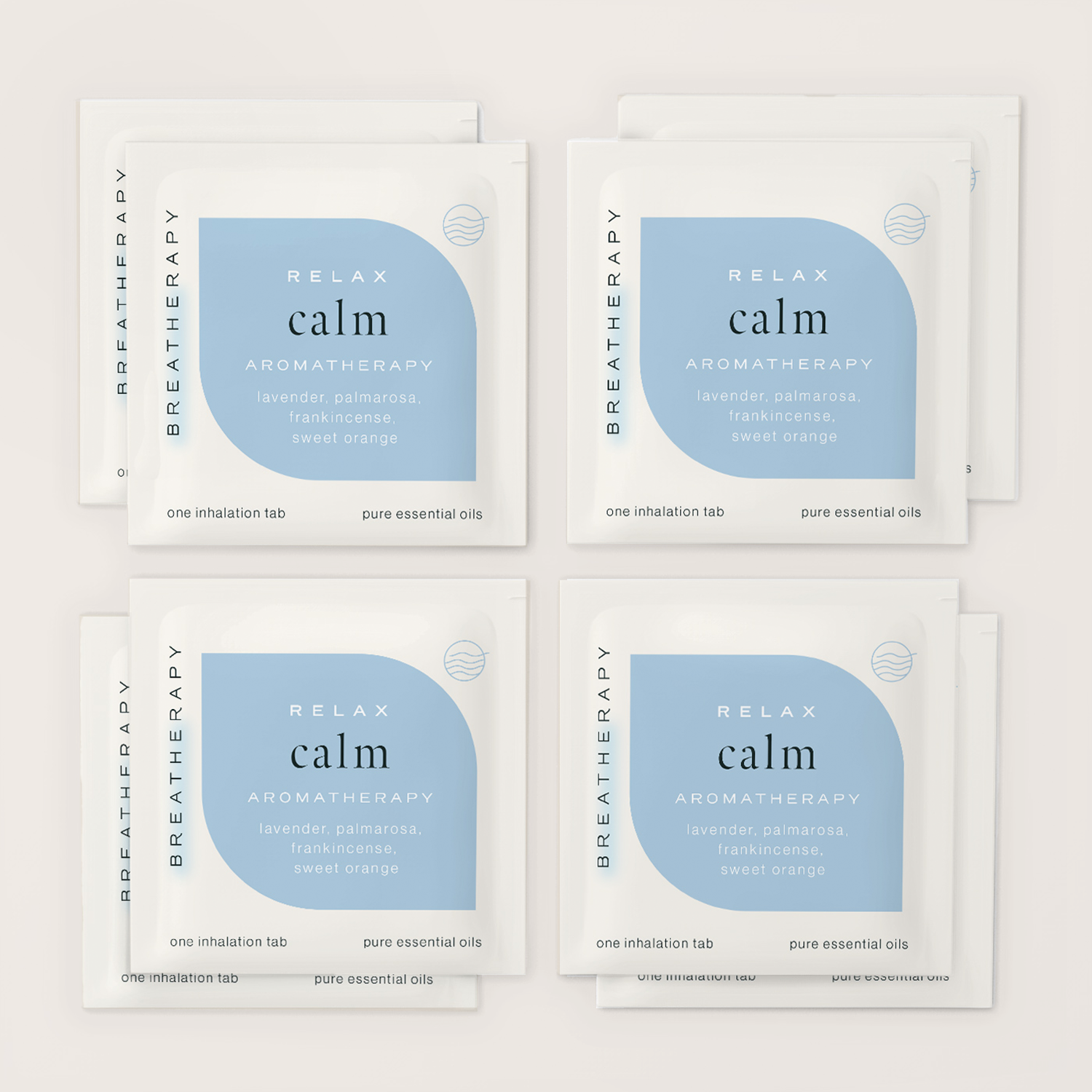 8 pack of Breatherapy Calm Tabs