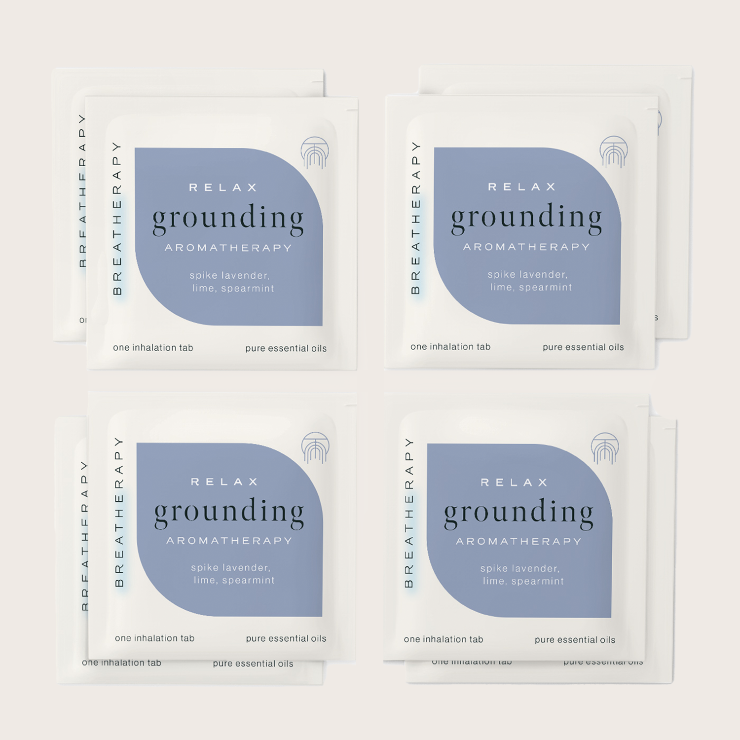 8 pack of Breatherapy Grounding Tabs