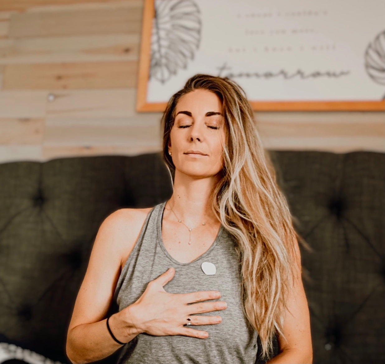 Woman doing yoga